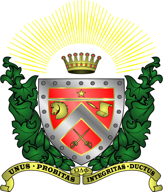 Coat of Arms for Omega Delta Phi